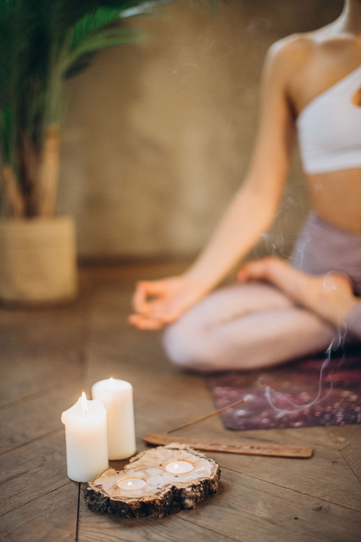 Séance de méditation et sonothérapie à la lueur des bougies